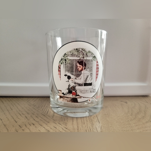 Norman Rockwell Glasses "The Saturday Evening Post" Glassware Set of 4 VGC - Picture 3 of 9